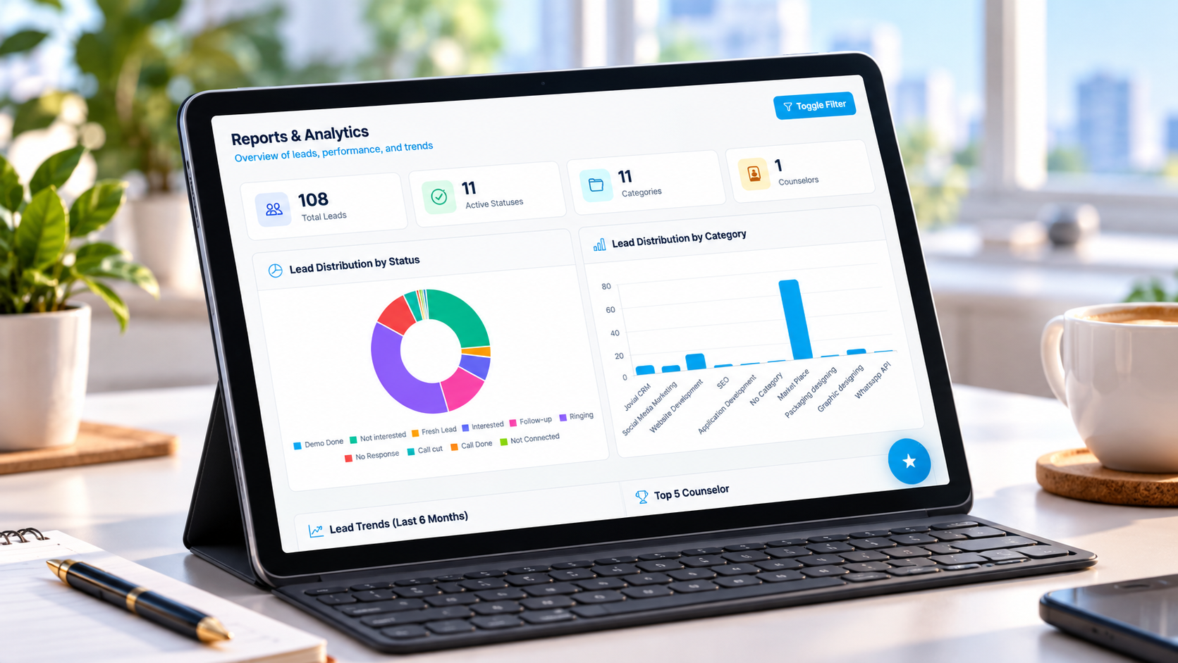 CRM reporting and business insights preview